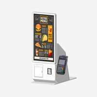 Kiosque de bureau en libre-service Android Windows Pos personnalisé en usine Kiosque de commande de paiement en libre-service
