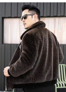 Veste polaire <span class=keywords><strong>d</strong></span>'<span class=keywords><strong>hiver</strong></span> pour <span class=keywords><strong>homme</strong></span> <span class=keywords><strong>avec</strong></span> velours côtelé épais et col en <span class=keywords><strong>fourrure</strong></span> Nouveau <span class=keywords><strong>manteau</strong></span> <span class=keywords><strong>d</strong></span>'extérieur coupe-vent à la mode <span class=keywords><strong>d</strong></span>écontractée - Product Image 5