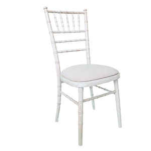 Açık bebek sandalyesi okul kullanımı için altın Chiavari sandalye beyaz kadife yastık istiflenebilir sandalye düğün ziyafet parti kiralama - Product Image 2