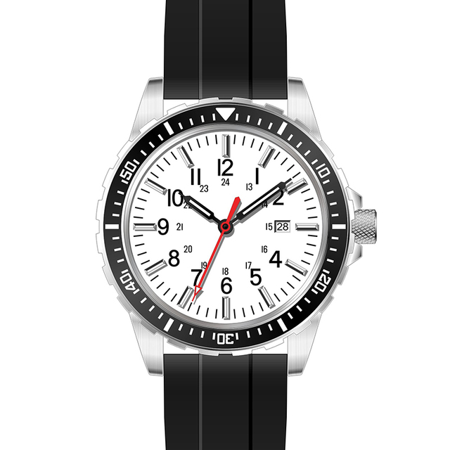 High Quality Automatic Stainless Steel Diver Men Watch with Custom the Color