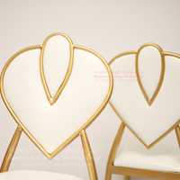 Chaises de salle à manger empilables en fer pour hôtels, modernes et luxueuses, blanches, pour mariages, événements, hôpitaux, parcs, maisons, bureaux, durables