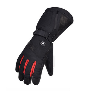 Gants de ski chauffants électriques Boton, 3 niveaux de chauffage, gants de cyclisme d'hiver, noirs, unisexes, adultes - Product Image 2
