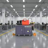 Machine à barres omnibus CNC 3-en-1 LEADWIN, équipement industriel de découpe, poinçonnage et pliage de barres omnibus pour la distribution d'énergie électrique