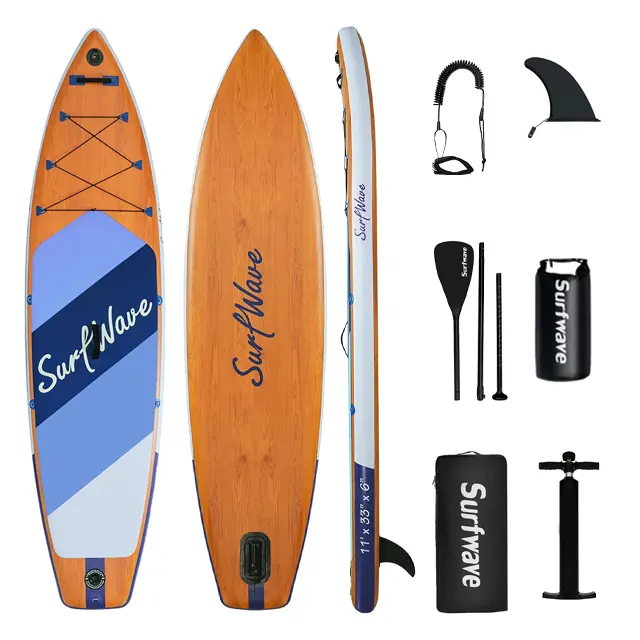 China factory good quality inflatable soft top electric surfboard stand up paddle surf drop stitch sup inflatable paddle boards