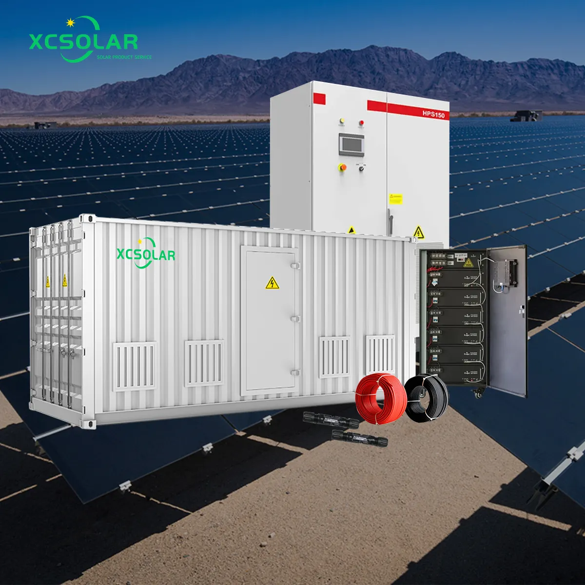 Kit lengkap sistem Off Grid, sistem energi surya efisien 500KW-2000KW untuk penggunaan komersial