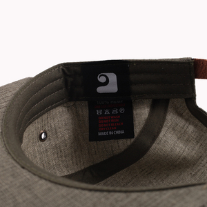 Bán buôn tùy chỉnh cây gai dầu Snap trở lại Mũ 5 Bảng điều chỉnh trại cap - Product Image 5