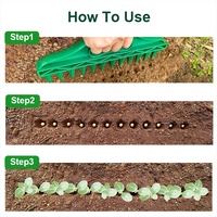 Nouveaux semoirs manuels à pousser pour jardin, patio et maison, pour gazon, pommes de terre, maïs, pots et jardinières