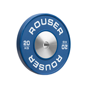 Plaques de compétition Rouser Fitness KG Plaques de poids de gymnastique IWF IPF 10kg 15kg 20kg 25kg Plaques de compétition - Product Image 1