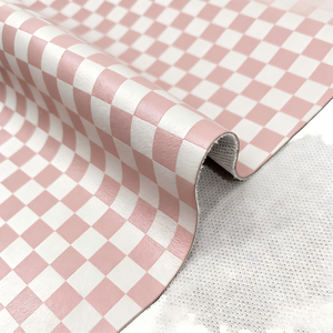 Tissu d'ameublement imprimé élastique, motif métallisé, cuir synthétique PU nacré, support tissé, épaisseur 0,9 mm, pour vêtements et sacs - Product Image 3