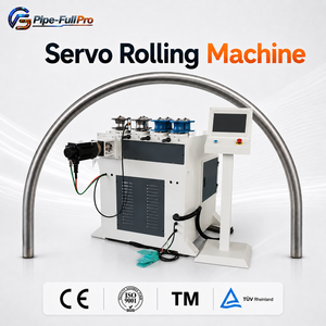 Seven Roller Nine Roller Servo Tube <b>Bending</b> <b>Machine</b> 40mm Round Square Rectangular Tube Angle Steel Arc - Product Image 1
