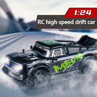 Voiture de course RC à dérive à grande vitesse à l'échelle 1:24, 4 roues motrices, 2,4 GHz, SG2410 SG2411, pick-up, camion de rallye avec système de stabilité de carrosserie ESP