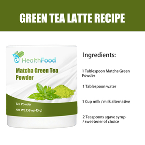 Té Verde Matcha en Polvo de Marca Privada con Alternativa a la Leche, Favorece la Mejora de la Concentración - Product Image 2