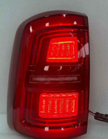Feux arrière LED tout-terrain robustes pour Wrangler, feux arrière fumés foncés en ABS pour Ram 09-18