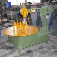 Coupeur semi-automatique de flancs et de talons de pneus QKF850 avec moteur 2,2 kW, capacité 750-1200 mm, 2000 kg/h, certifié CE