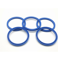 Joints d'étanchéité en silicone bleus forgés pour raccords femelles, diamètre égal, surface lisse, joints toriques, filetages NPT/BSPT, basse pression