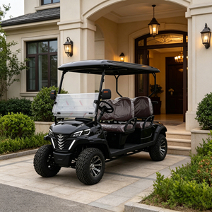 Carrito de <span class=keywords><strong>Golf</strong></span> Eléctrico de 4 Plazas, 72V, Litio, Listo para el Mercado Estadounidense, Certificado por el DOT, con Configuración Personalizada y Caja de Carga Trasera Extendida - Product Image 4