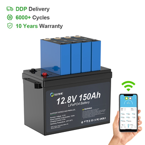 Sunhe Lifepo4 Bms Verwarmde Lithiumbatterij 12 V 24V 100ah 120ah 200ah 300ah Lifepo4 Lithium-Ionbatterij 12 V Oplaadbaar - Product Image 1