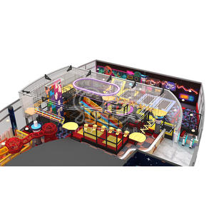 OEM/Odm <span class=keywords><strong>Trampoline</strong></span> de terrain de jeu sportif commercial personnalisé Ensembles de parc d'attractions intérieur Équipement pour enfant - Product Image 1