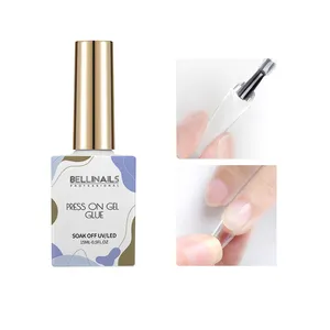 Bellinails High Quality UV Nail Tips Glue Soft Gel Nail Extension Tips Gel Nail Tip soft Gel