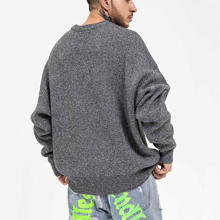 Новинка от производителя, мужской свитер-альпака, Свободный пуловер, кардиган с открытыми плечами, повседневный мужской кардиган в уличном стиле для ленивых