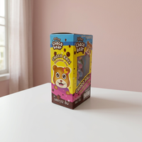 Bande de 24 bonbons chocolatés Choco Ball en blister, boules de chocolat composées en forme d'ours de dessin animé, emballage suspendu, boîte de présentation