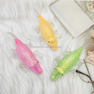 ของเล่นบีบรูปจระเข้น่ารัก ดีไซน์ใหม่ บีบได้ นุ่มนิ่ม บรรจุมอลโทส สำหรับเด็กผู้หญิง ช่วยคลายเครียด บีบรูปสัตว์ ขนาดสั่งทำได้ - Product Image 5