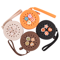 Chinfai nouveau mignon fille portefeuille Mini Silicone changement portefeuilles avec porte-clés petite clé pochette rouge à lèvres sac concepteur porte-monnaie usine