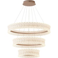 Lustre moderne en acrylique LED de luxe léger avec lumière tricolore et contrôle intelligent Mi Home pour salon et salle à manger