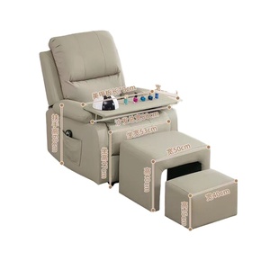 Fauteuil de manucure et pédicure moderne en métal pour salon de beauté, mobilier populaire pour hôtel, restaurant, spa à domicile, salle à manger extérieure - Product Image 1