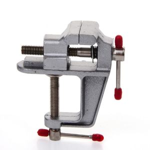 <b>Mini</b> Bench Vise Aluminum Alloy Small Flat Jaw Manual DIY Tool <b>Table</b> Vise - Product Image 1
