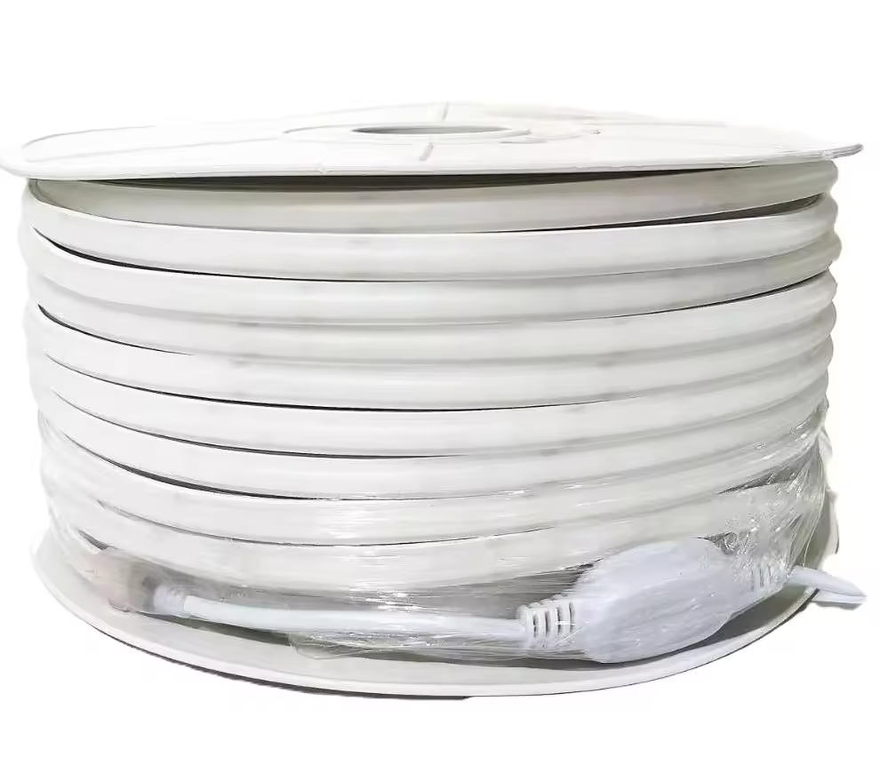 AC220v Cob Led Strip 288led Per Meters 50CM Per Cut Milky White Flexible High Lighting Outdoor Waterproof Smart Led Strip Light
