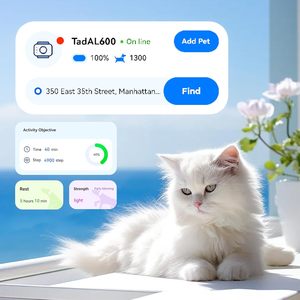 Traceur GPS intelligent pour chiens et chats, localisation en temps réel, fixation sur collier Bluetooth, étanche, batterie longue durée - Product Image 5