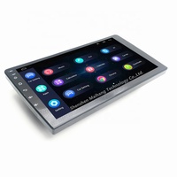 Navigation GPS pour voiture, Android Auto, écran IPS 9 pouces, 2+32G, assistance au recul, DSP, écran tactile, carte mondiale, 12 mois pour Alphard