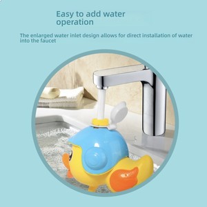 Bambini piccoli cartoni animati a forma di pisello spruzzando acqua gioco divertente sulla spiaggia e piscina giocattolo pistola ad acqua piccolo dinosauro pistola ad acqua giocattolo - Product Image 6