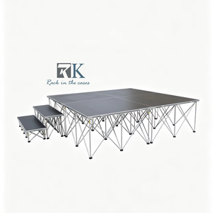 Scène mobile légère pour événements, concerts, scène pliable en aluminium, plateforme de scène pour mariage - Product Image 1