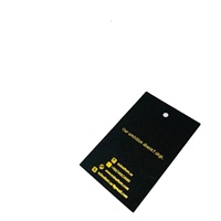 Service d'impression de brochures personnalisées avec options de finition gaufrée sur carton de taille personnalisée - Étiquettes suspendues et prospectus numériques