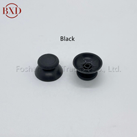 Manchettes de joystick noires/grises pour manette PS4