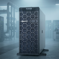 Nouveau serveur tour PowerEdge T550 avec processeur Xeon Silver 2,4 GHz double socket pour la virtualisation et le calcul en nuage, en stock