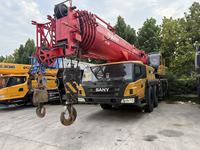 Grue à flèche télescopique hydraulique Sany STC800T6 d'occasion de 80 tonnes avec portée de 63 m, modèle 2018