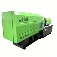 Oferta Especial: Moldeadora de Inyección Hidráulica Horizontal Usada Welltec 130SE Il 130T con Calentador de Tornillo y Cilindro