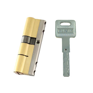 C Grade Security Door <b>Lock</b> <b>Cylinder</b> Copper 24 Leaf Blade <b>Lock</b> Core For Entrance Door - Product Image 3