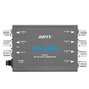 AJA GEN10 HD SD Sync Generator ตัวแปลงสัญญาณ HDTV แอปพลิเคชันมินิเมทริกซ์ - Product Image 2
