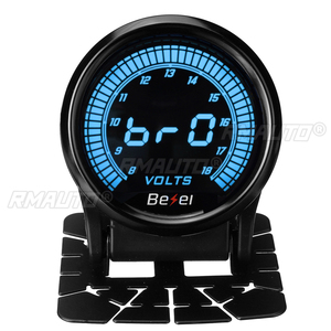 Medidor LED Universal de 2 Pulgadas y 52 mm para Automóvil, Medidor de Temperatura/Presión de Agua y Aceite, Tacómetro, Medidor Digital LED de Presión de Turbo PSI/BAR, AFR, EGT con Soporte para Medidor - Product Image 6