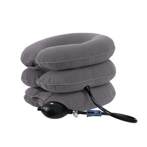 Best Cervical Traction Device <b>Inflatable</b> Neck Support Three Layer Full Fleece Thickened Health Massage Use - Product Image 4