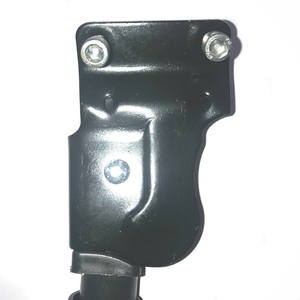 Soporte lateral ajustable de doble orificio para bicicleta, de tubo de acero y plástico engrosado, para apoyo de estacionamiento de bicicletas de montaña y carretera - Product Image 5