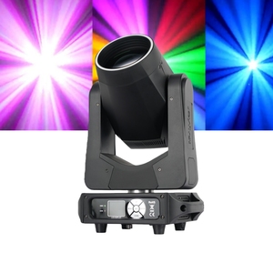 <span class=keywords><strong>Led</strong></span> di chuyển đầu dẫn vòng tròn <span class=keywords><strong>200W</strong></span> Sharpy chiếu sáng tại chỗ rửa cầu vồng Strobe Frost gobo siêu đèn hiệu ứng - Product Image 1