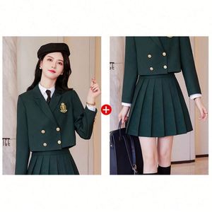 Design Neutral Style Knit Autumn Vogue Shirt High School Student Customize Wholesale Sportswear Button OEM Customization - Product Image 6