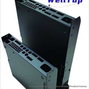 Welltop, fabricant de châssis d'ordinateur en profilés d'aluminium pour la fabrication de plaques métalliques audio, avec perçage et rivetage - Product Image 4