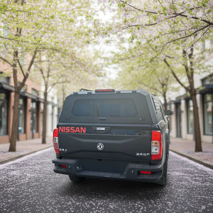 Couverture de benne de camionnette en acier au manganèse, imperméable, durable, avec fenêtre coulissante avant pour Nissan <span class=keywords><strong>Frontier</strong></span> - Product Image 3