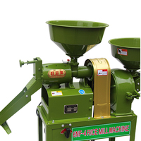 Machine combinée de décorticage et de polissage du riz, moulin à riz automatique